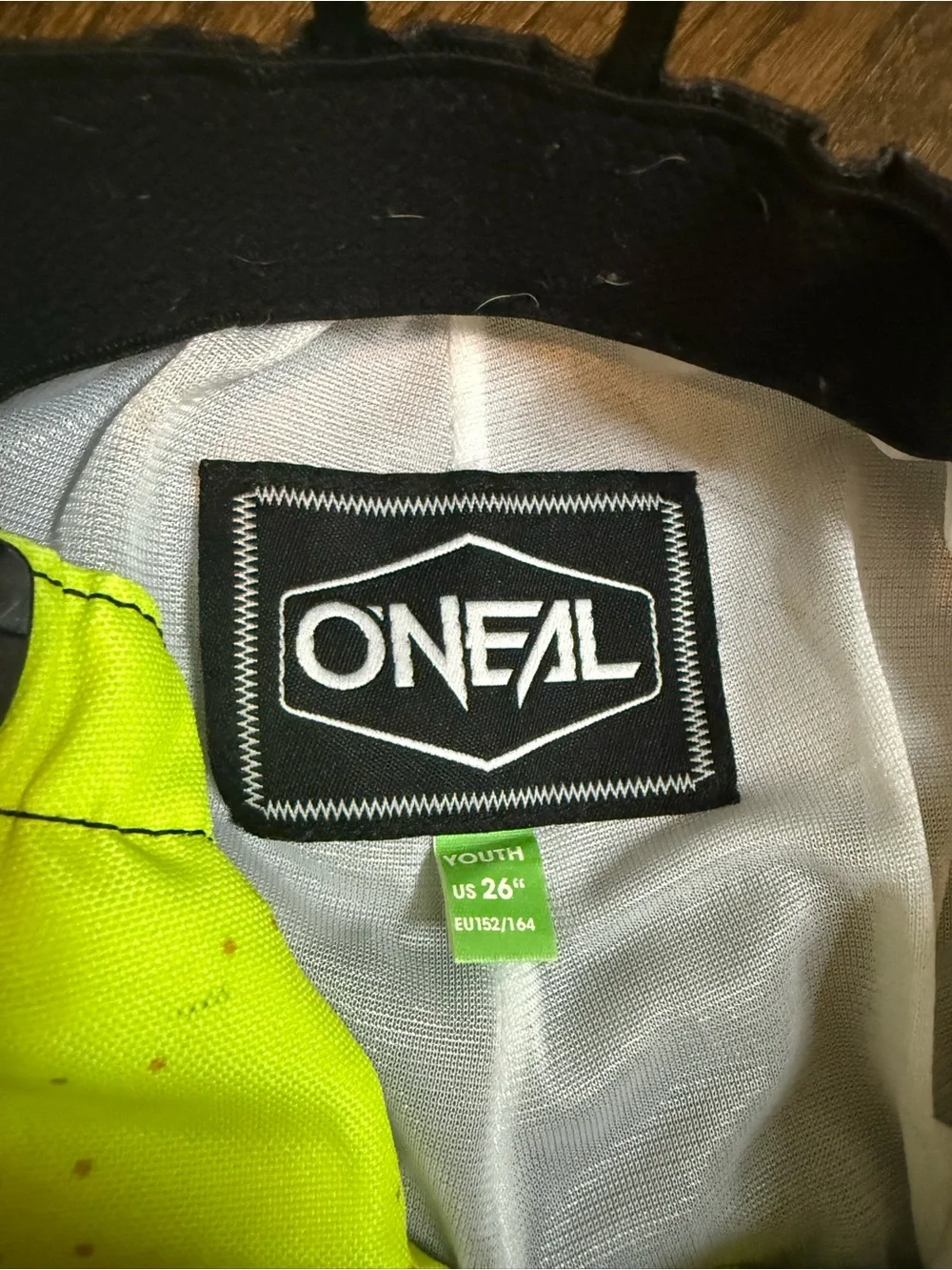 O'Neal Kids' Neon Yellow & Black Motocross BMX Matching Set